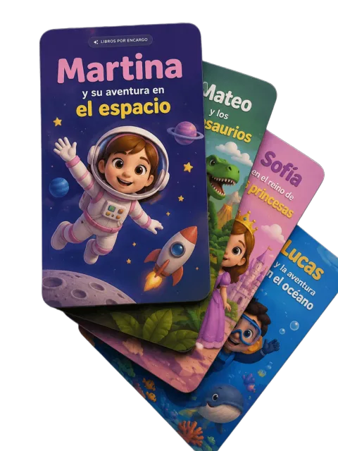 Libros de colorear personalizados por encargo